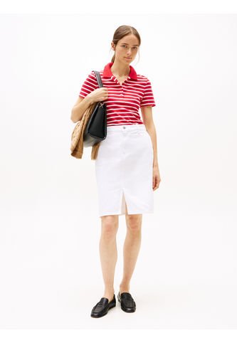 Polo Rojo 1985 Collection Slim De Piqué Tommy Hilfiger Tommy Hilfiger