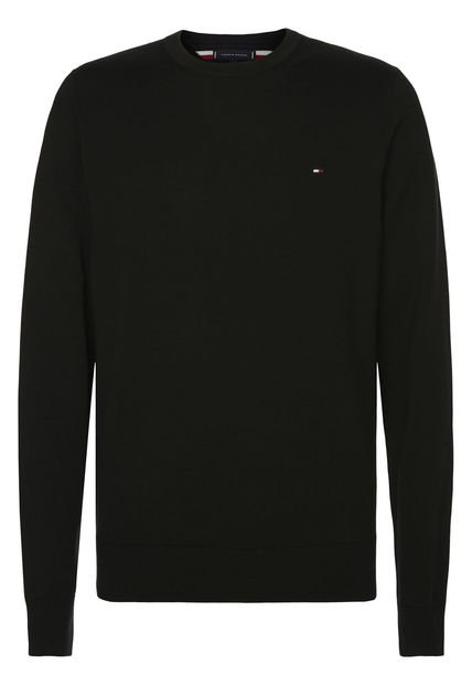 Saco Manga Larga Negro Classic Signature Negro Tommy Hilfiger