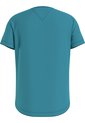 Camiseta Celeste Essential De Corte Slim Con Logo Tommy Hilfiger de Tommy Hilfiger