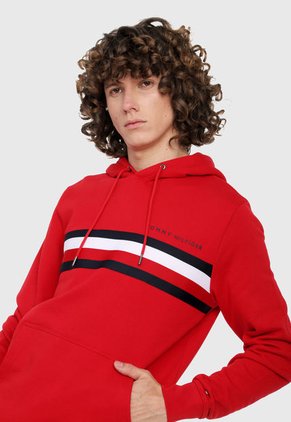 Buzo Rojo-Blanco-Azul Tommy Hilfiger