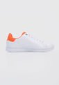 Tenis Lifestyle Blanco-Naranja Neón Tommy Hilfiger Lossom de Tommy Hilfiger