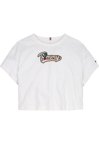 Camiseta Blanca Essential Retro De Punto Tommy Hilfiger Tommy Hilfiger