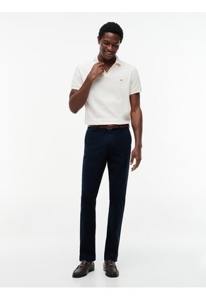 Pantalón Azul Marino Chino Denton Recto Texturizado Tommy Hilfiger