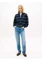 Saco Azul Tejido De Felpa Con Cremallera De Un Cuarto Y Logo Tommy Hilfiger de Tommy Hilfiger