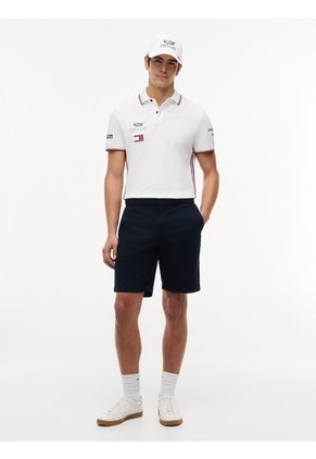 Polo Blanco TH X Cadillac Formula 1® Team Sergio Pérez 11 Tommy Hilfiger