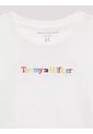 Camiseta Blanca Con Logo Multicolor Tommy Hilfiger de Tommy Hilfiger