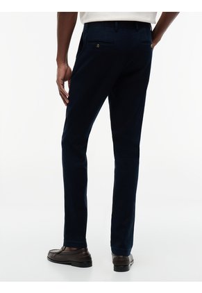 Pantalón Azul Marino Chino Denton Recto Texturizado Tommy Hilfiger