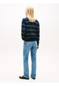Saco Azul Tejido De Felpa Con Cremallera De Un Cuarto Y Logo Tommy Hilfiger de Tommy Hilfiger