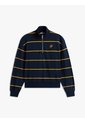 Saco Azul Tejido De Felpa Con Cremallera De Un Cuarto Y Logo Tommy Hilfiger de Tommy Hilfiger