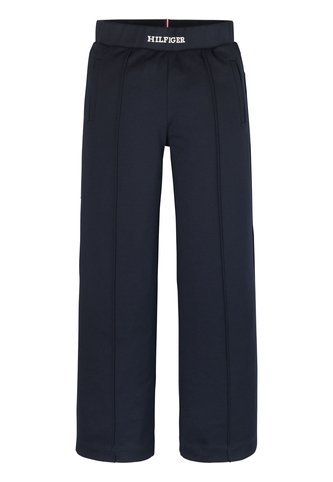 Pantalón Azul Marino De Pierna Ancha Con Monotipo Tommy Hilfiger Tommy Hilfiger
