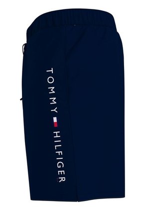 Bermuda De Baño Azul Oscuro Con Cordón Tommy Hilfiger