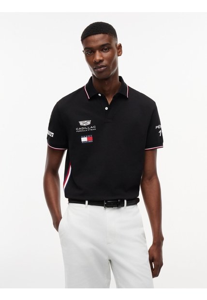 Polo Negro TH X Cadillac Formula 1® Team Sergio Pérez 11 Tommy Hilfiger