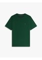 Camiseta Verde De Cuello Redondo Con Logo Bordado Tommy Hilfiger de Tommy Hilfiger