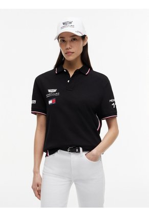 Polo Negro TH X Cadillac Formula 1® Team Sergio Pérez 11 Tommy Hilfiger