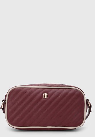 Bolso Manos Libres TOMMY HILFIGER Vinotinto Tommy Hilfiger