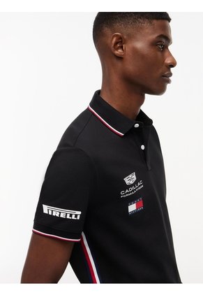 Polo Negro TH X Cadillac Formula 1® Team Sergio Pérez 11 Tommy Hilfiger
