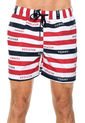 Traje de baño Blanco-Azul-Rojo Tommy Hilfiger de Tommy Hilfiger