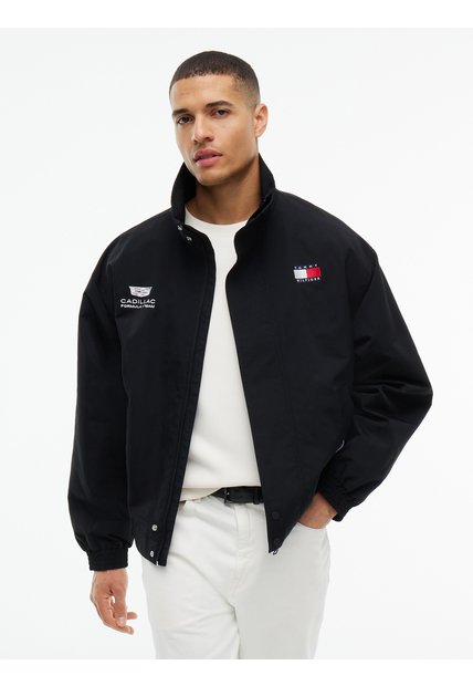 Chaqueta Negra Con Logo TH X Cadillac Formula 1® Team Tommy Hilfiger