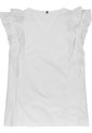 Camiseta Blanca Slim Con Mangas De Diseño Calado Tommy Hilfiger de Tommy Hilfiger