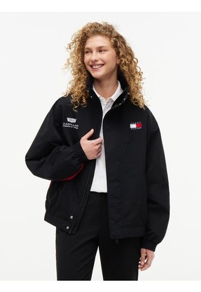Chaqueta Negra Con Logo TH X Cadillac Formula 1® Team Tommy Hilfiger