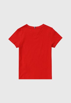 Camiseta Rojo-Azul Navy-Blanco Tommy Hilfiger Kids