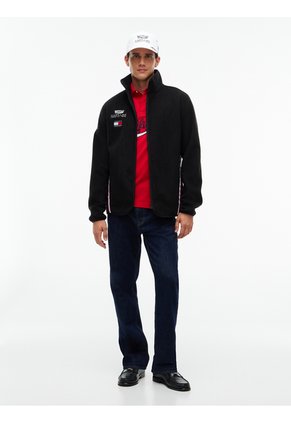 Chaqueta Negra De Tejido Polar TH X Cadillac Formula 1® Team Tommy Hilfiger