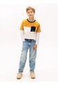 Camiseta Amarilla Con Diseño Colorblock Tommy Hilfiger de Tommy Hilfiger