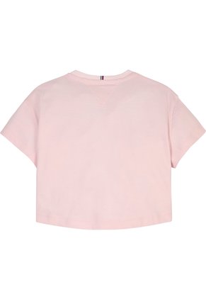 Camiseta Rosa Essential Retro De Punto Tommy Hilfiger