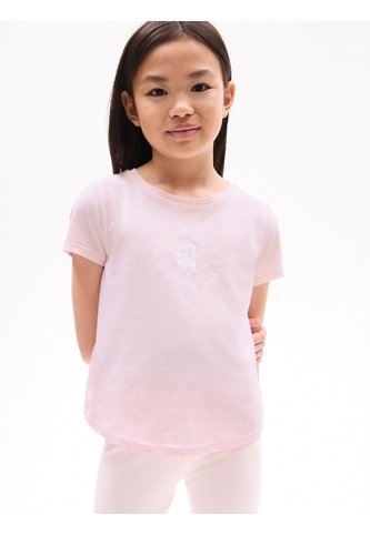 Camiseta Rosa Con Diseño De Logo Circular Tommy Hilfiger Tommy Hilfiger