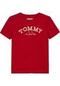 Camiseta Roja Essential De Algodón Tommy Hilfiger de Tommy Hilfiger