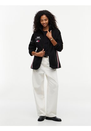 Chaqueta Negra De Tejido Polar TH X Cadillac Formula 1® Team Tommy Hilfiger