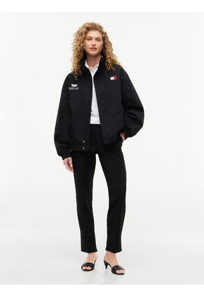 Chaqueta Negra Con Logo TH X Cadillac Formula 1® Team Tommy Hilfiger