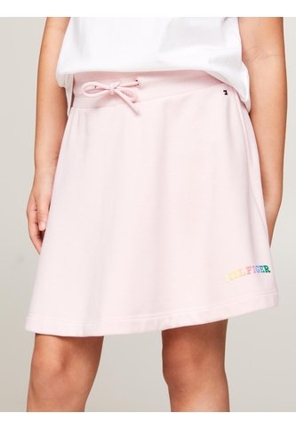 Falda Rosa Con Cordón Ajustable Y Monotipo Hilfiger Tommy Hilfiger Tommy Hilfiger