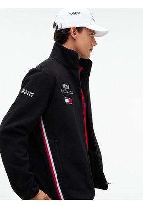 Chaqueta Negra De Tejido Polar TH X Cadillac Formula 1® Team Tommy Hilfiger
