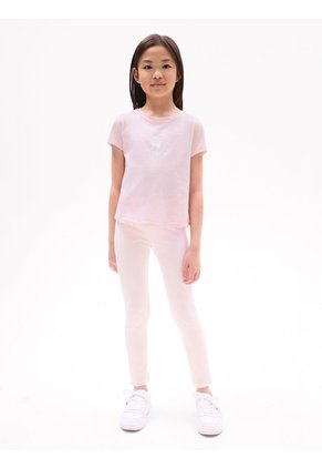 Camiseta Rosa Con Diseño De Logo Circular Tommy Hilfiger