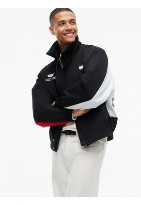 Chaqueta Negra Con Logo TH X Cadillac Formula 1® Team Tommy Hilfiger
