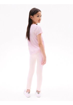 Camiseta Rosa Con Diseño De Logo Circular Tommy Hilfiger