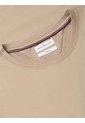 Camiseta Beige De Cuello Redondo Y Corte Extra Slim Tommy Hilfiger de Tommy Hilfiger