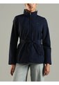 Chaqueta Azul Marino Yatch Con Cinturón Anudable Y Logo Tommy Hilfiger de Tommy Hilfiger