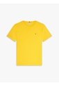 Camiseta Naranja Slim De Cuello Redondo Tommy Hilfiger de Tommy Hilfiger