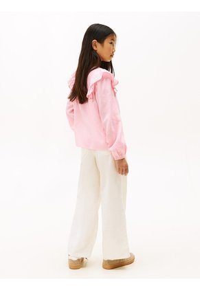 Blusa Rosa Con Diseño De Cuadros Tommy Hilfiger