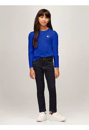 Camiseta Multicolor Con Hombros Abullonados Tommy Hilfiger