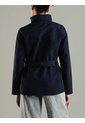 Chaqueta Azul Marino Yatch Con Cinturón Anudable Y Logo Tommy Hilfiger de Tommy Hilfiger