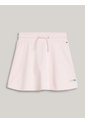 Falda Rosa Con Cordón Ajustable Y Monotipo Hilfiger Tommy Hilfiger de Tommy Hilfiger