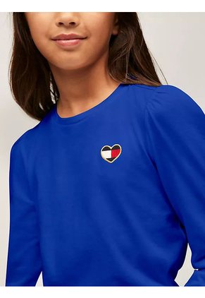 Camiseta Multicolor Con Hombros Abullonados Tommy Hilfiger