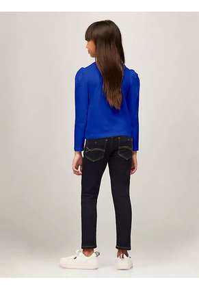 Camiseta Multicolor Con Hombros Abullonados Tommy Hilfiger