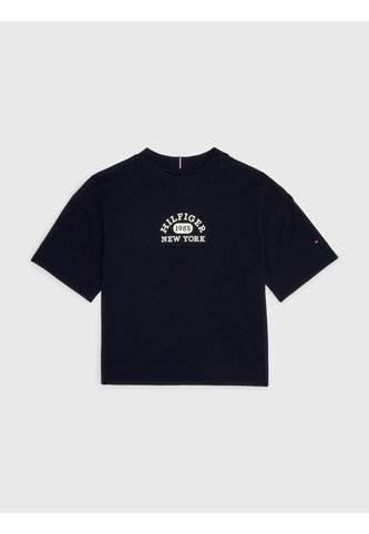 Camiseta Azul Marino Con Logo Universitario Tommy Hilfiger Tommy Hilfiger