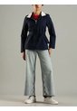 Chaqueta Azul Marino Yatch Con Cinturón Anudable Y Logo Tommy Hilfiger de Tommy Hilfiger