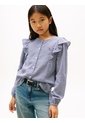 Blusa Azul Con Diseño De Cuadros Tommy Hilfiger de Tommy Hilfiger