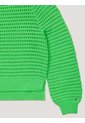 Saco Verde Con Tejido Crochet Tommy Hilfiger de Tommy Hilfiger
